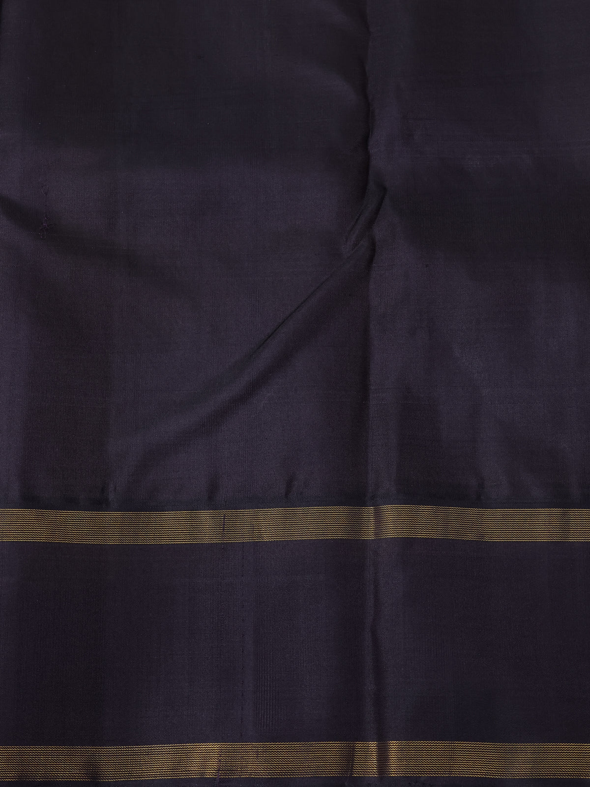 Beige And Mustard - Black Pure Kanchipuram Silk Saree - Image 4
