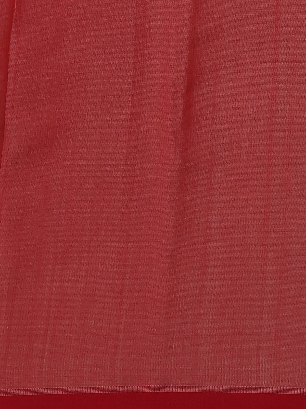 Beige - Red Banarasi Dhakai Kora Silk Saree - Image 4