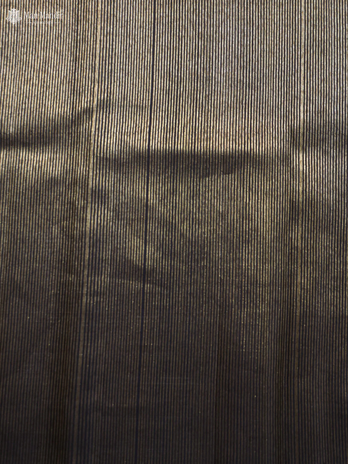 Black Kanchipuram Silk Saree - Image 7
