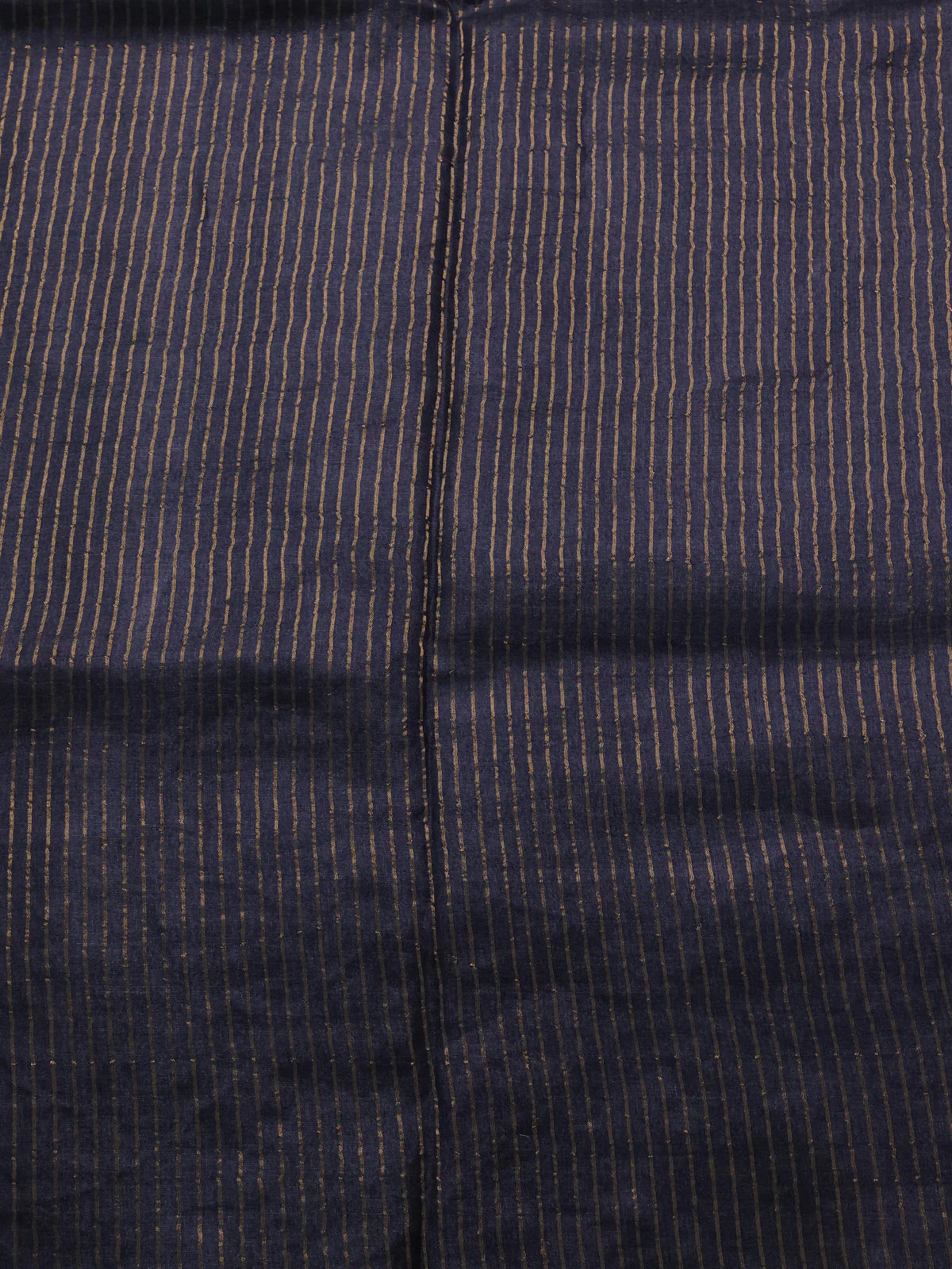 Black Tussar Silk Saree - Image 4