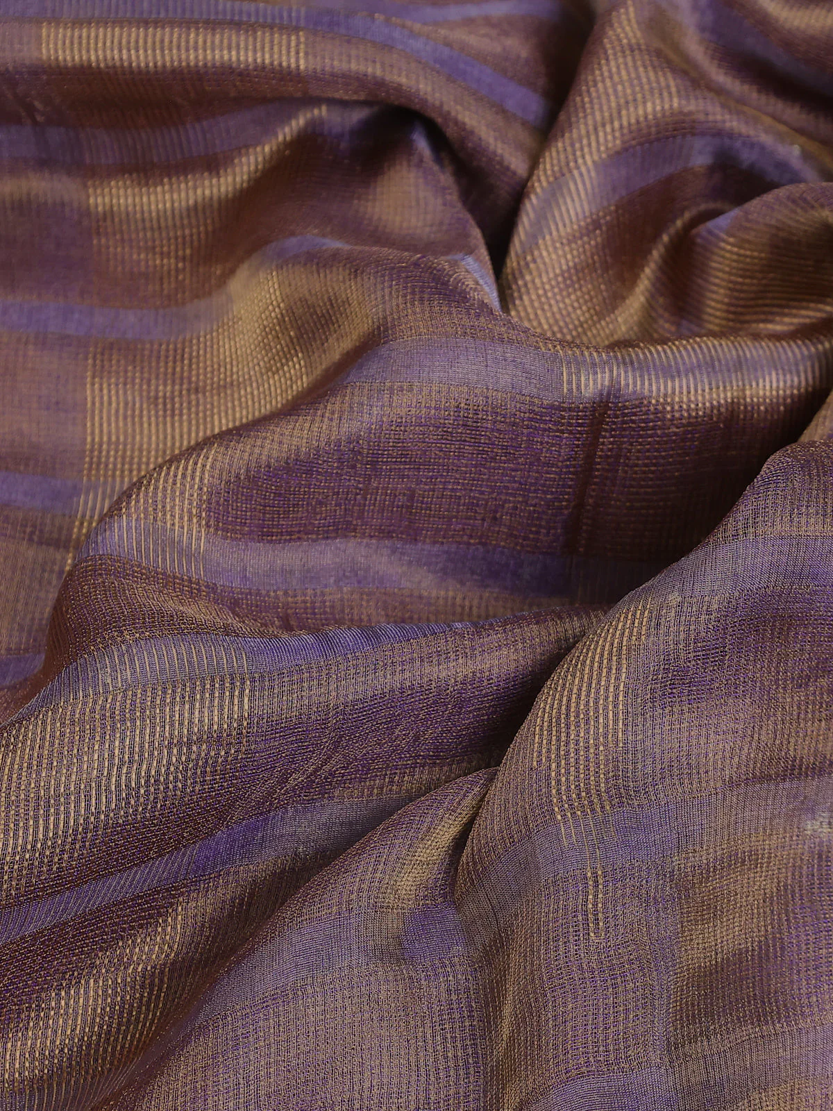 Blue Tissue Silk Saree - Image 3