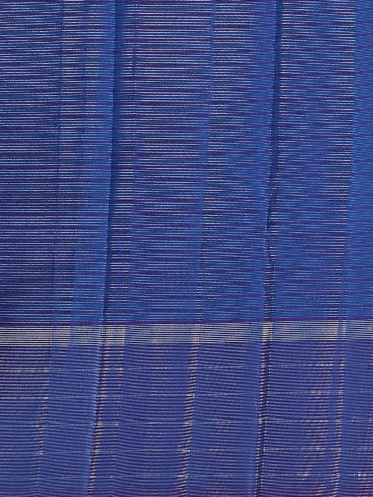 Bluish Purple Kanchipuram Silk Saree - Image 4