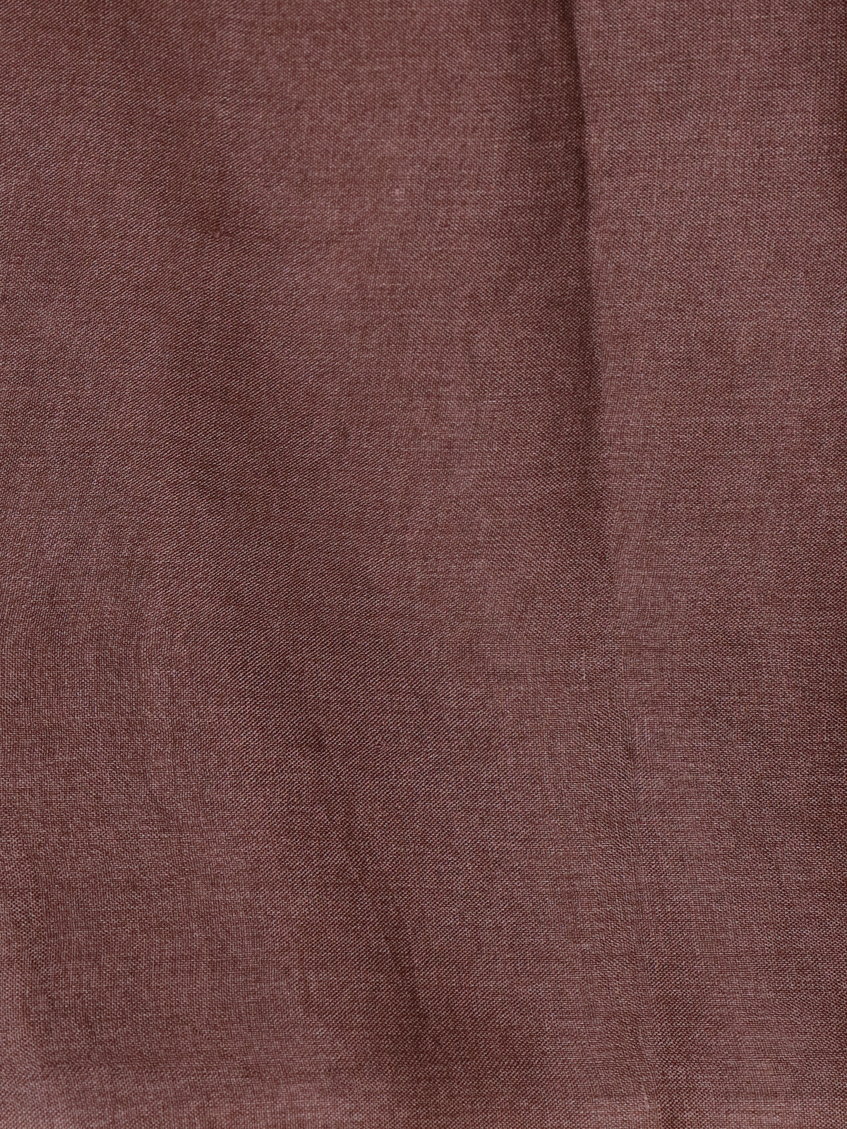Brown -Cream Pure Tussar Silk Saree - Image 4