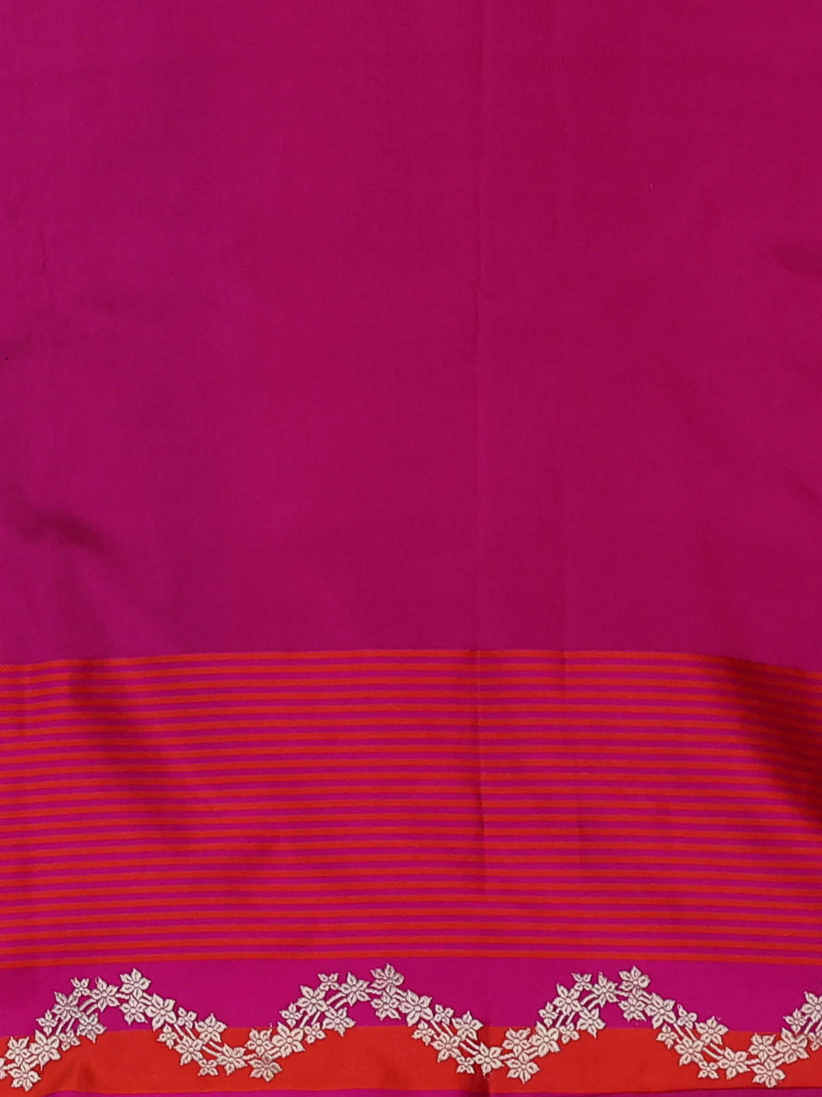 Deep Jamun-Pink Banarasi Tussar Silk Saree - Image 4