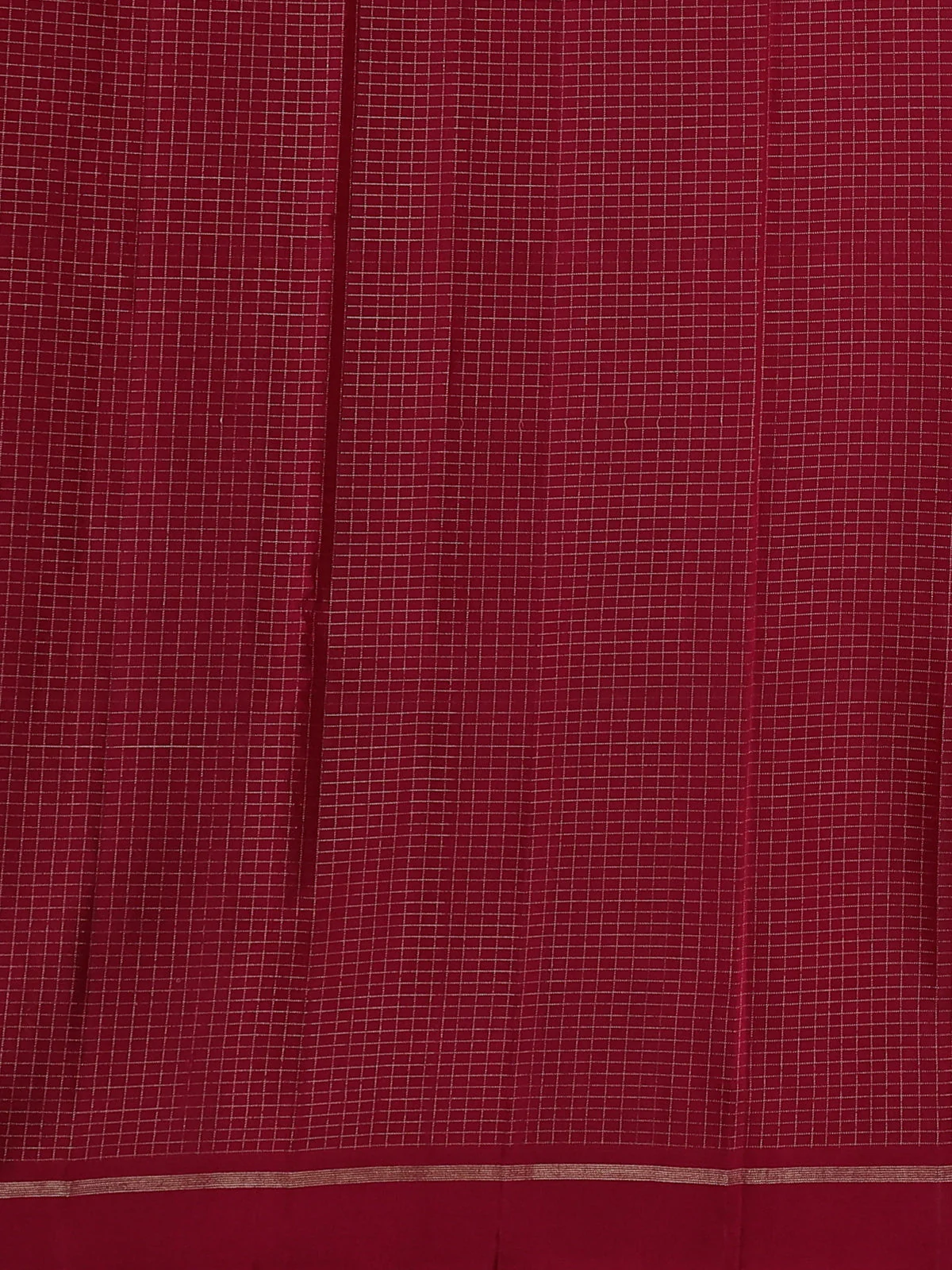 Dusty Peach Dark Pink Kanchipuram Silk Saree - Image 4