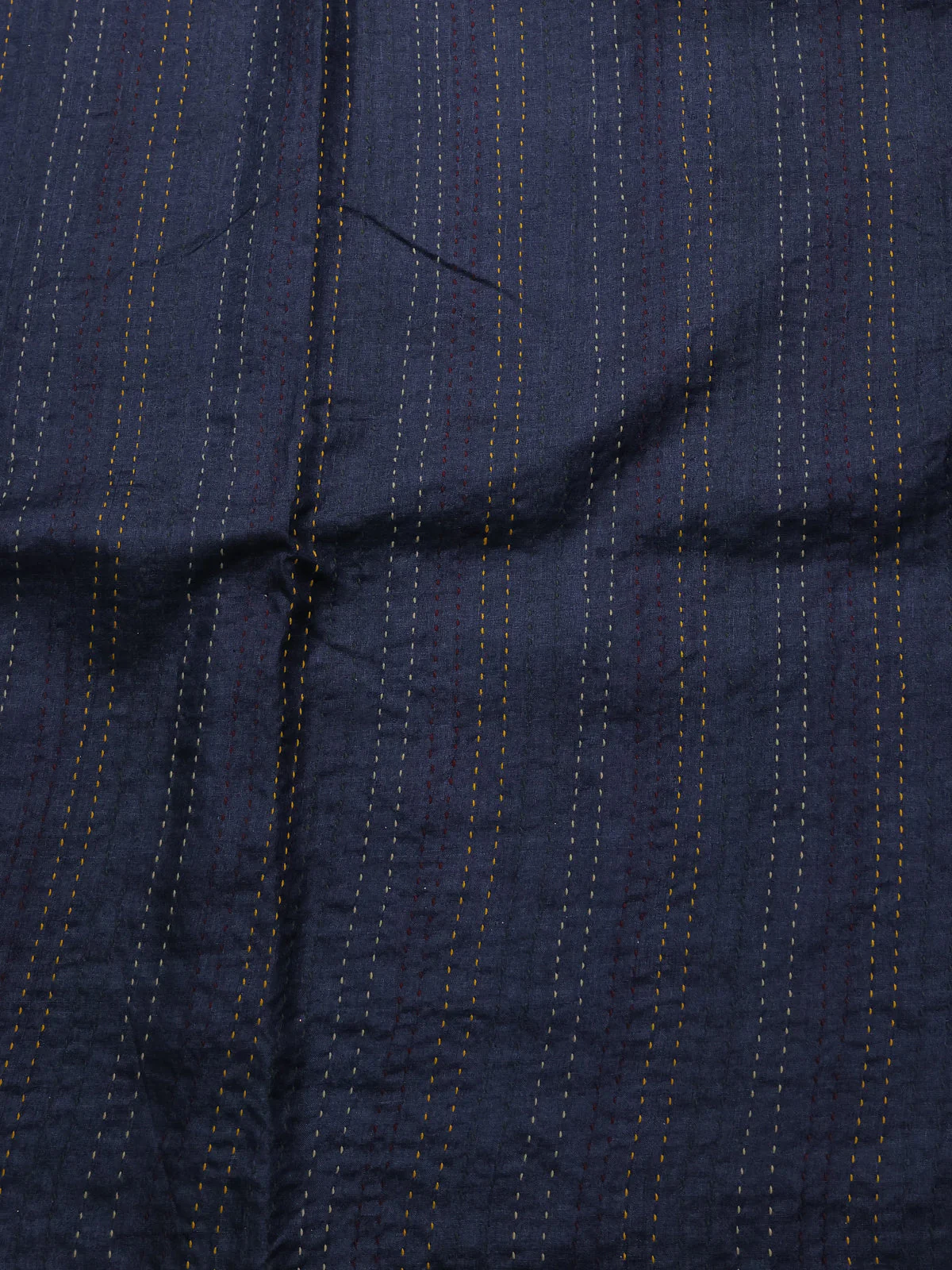 Elephant Grey Tussar Silk Saree - Image 4