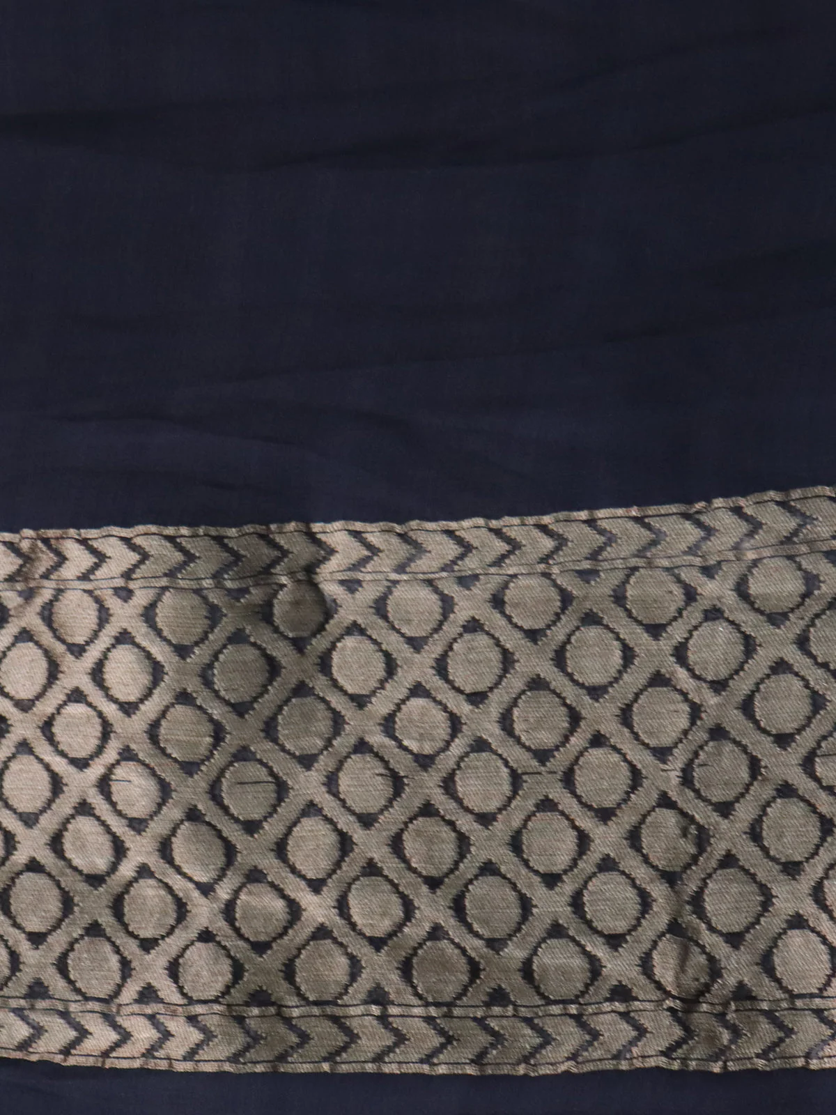 Grey Banarasi Georgette Saree - Image 4