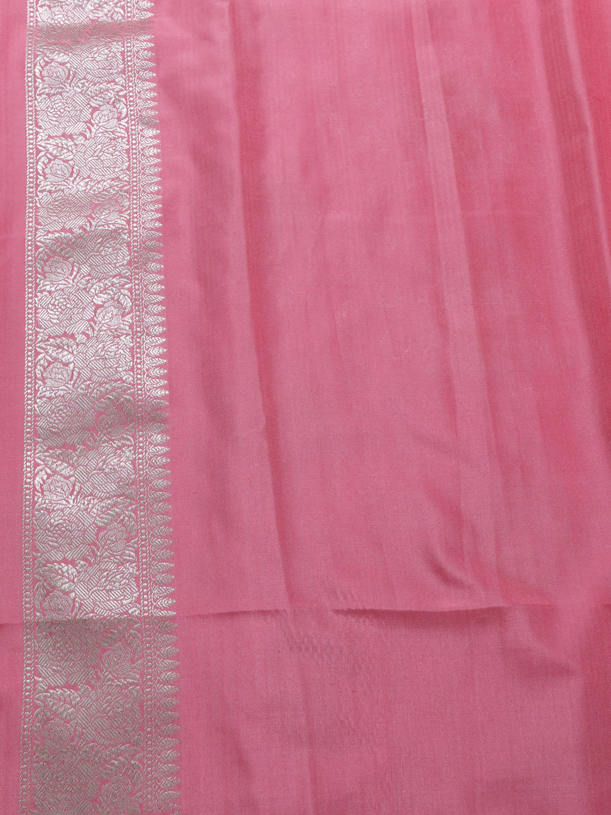 Light Pink Banarasi Silk Saree - Image 4
