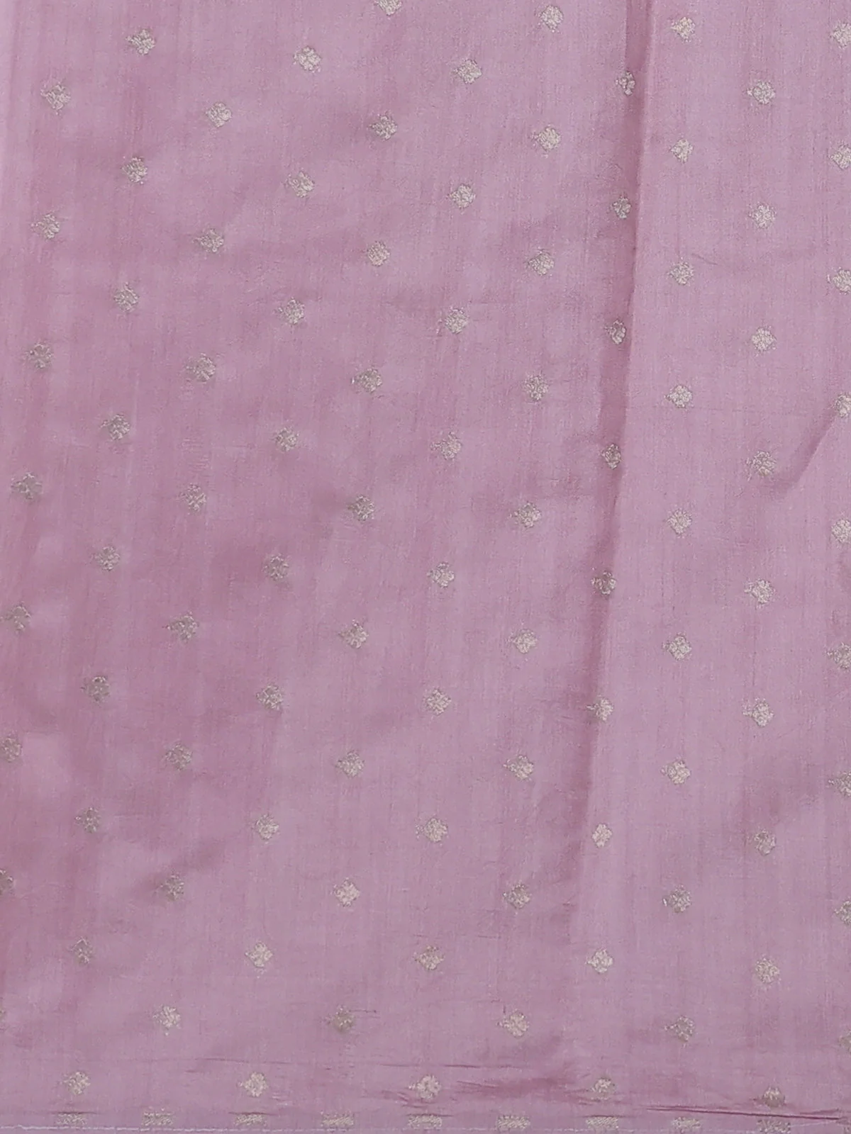 Light Pink Organza Hand Painted Silk Saree - Image 3