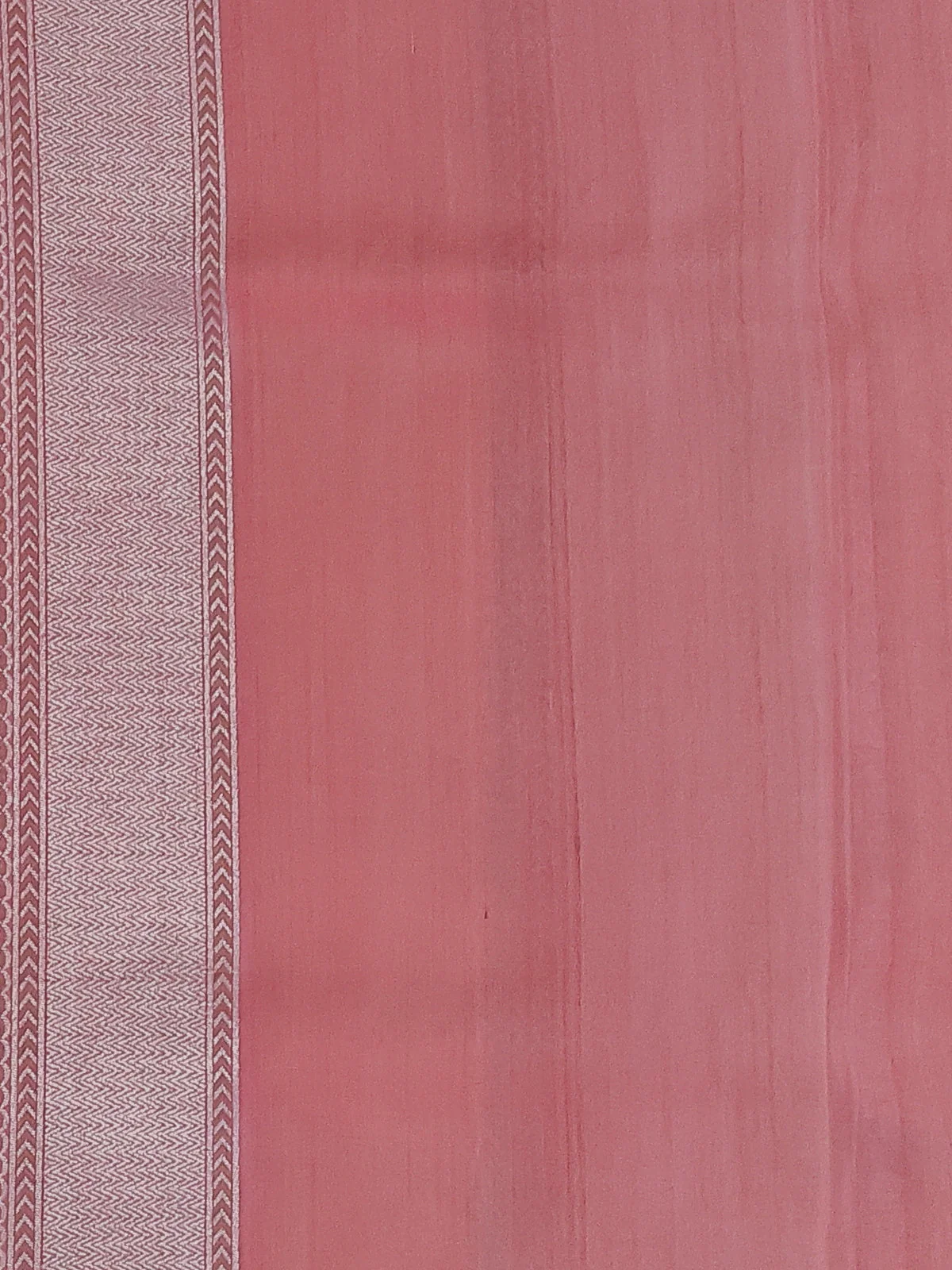Multi Colour Banarasi Tussar Georgette Silk Saree With Allover Silver & Gold Zari Weaves - Image 4