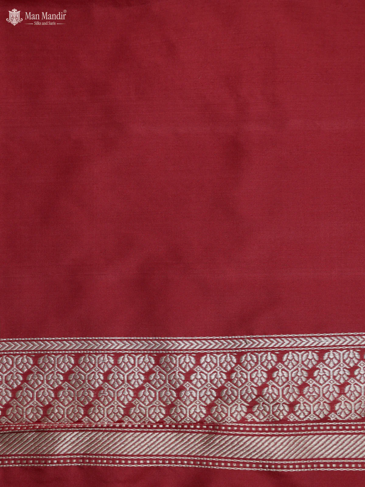 Multi Colour - Red Banarasi Kadwa Silk Saree - Image 6