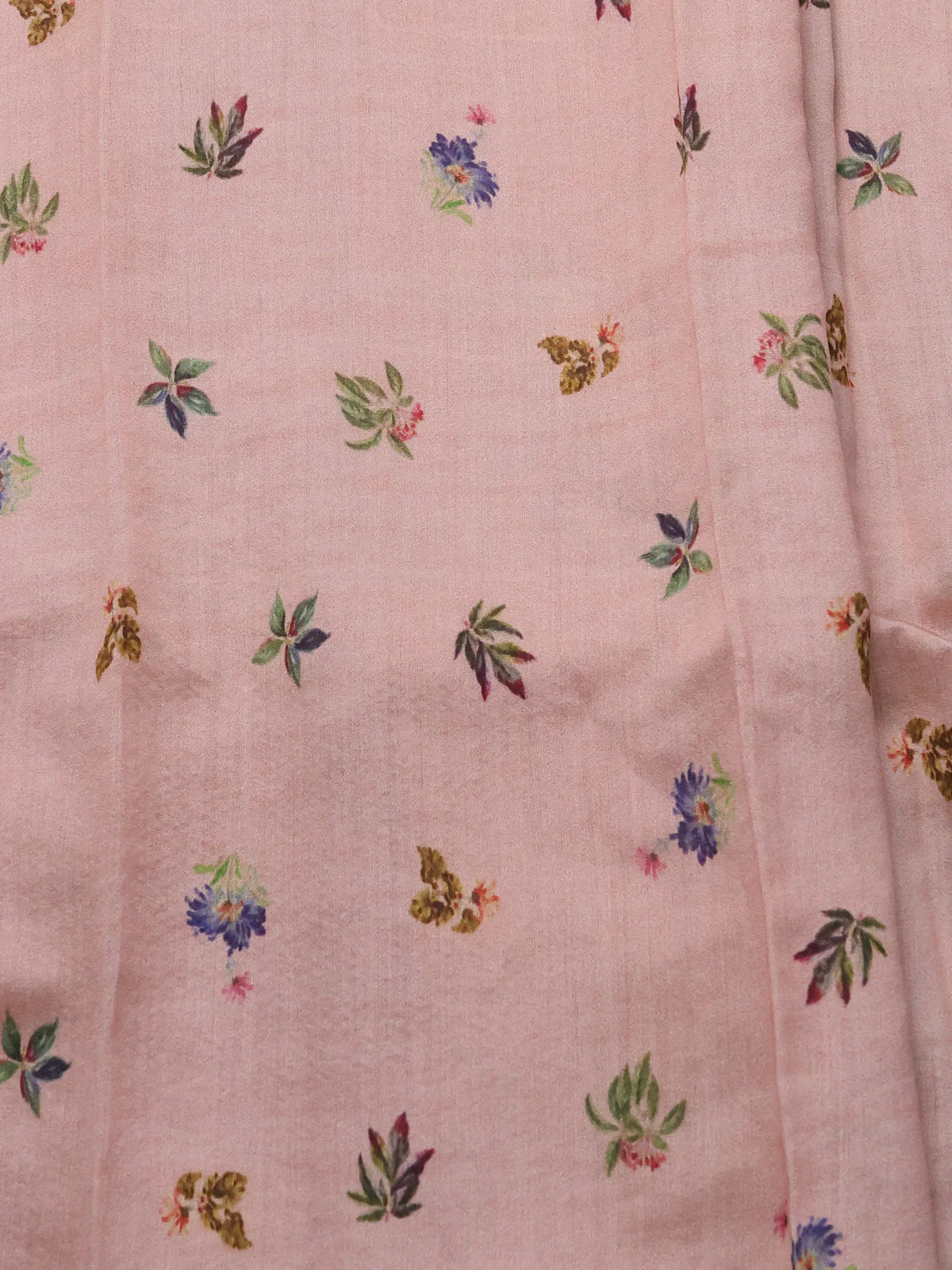 Pastel Pink Organza Silk Saree - Image 4