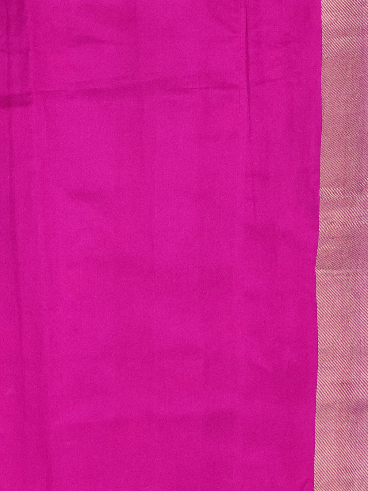 Pink Chanderi Silk Saree - Image 3