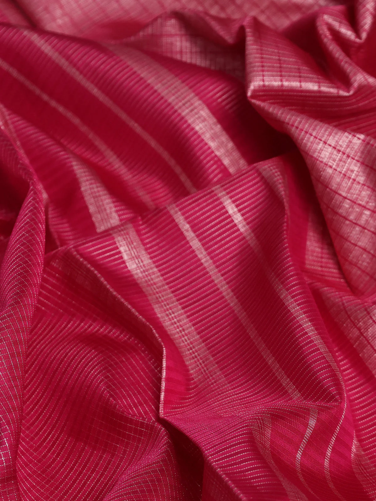 Pink Kanchipuram Silk Saree - Image 3