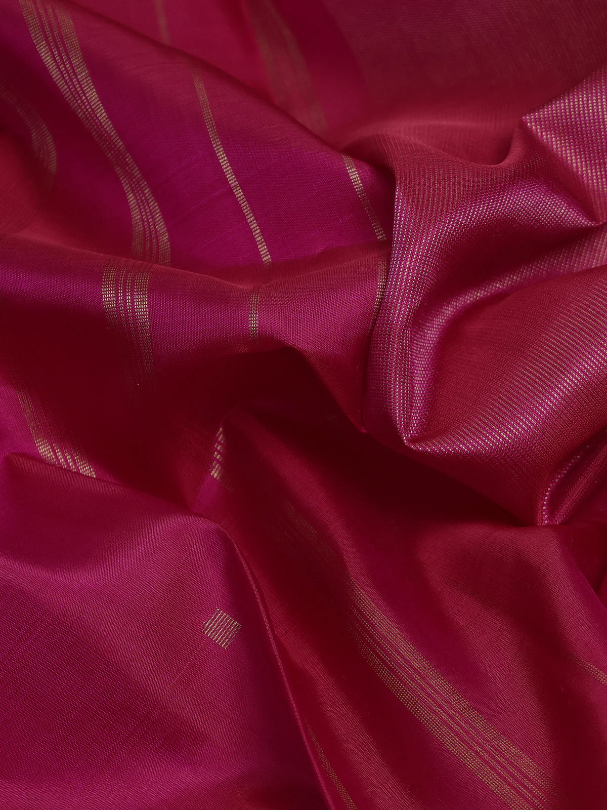 Pink Kanchipuram Silk Saree - Image 3