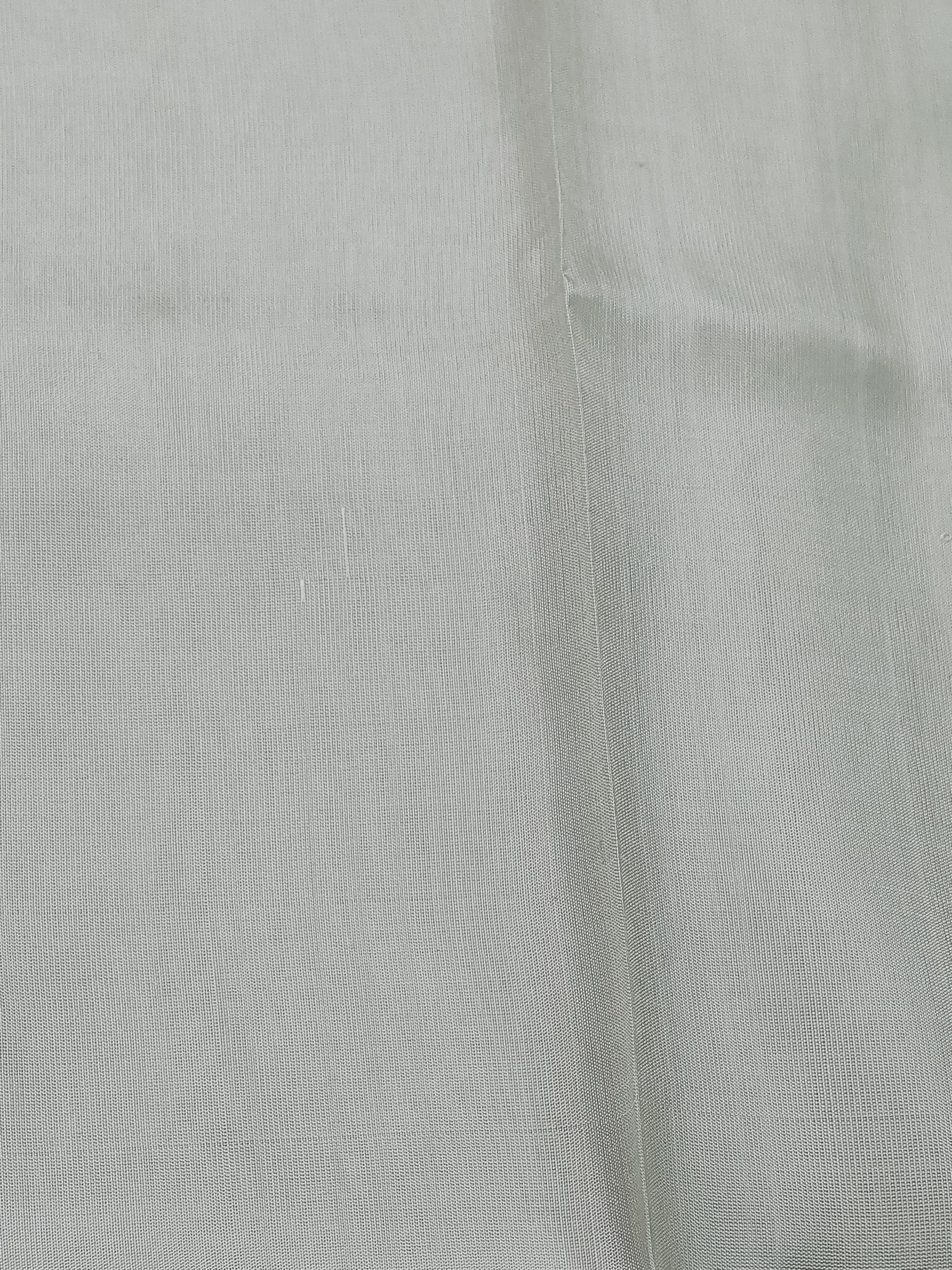 Pista Green Uppada Silk Saree With Jamdhani Weaves - Image 4