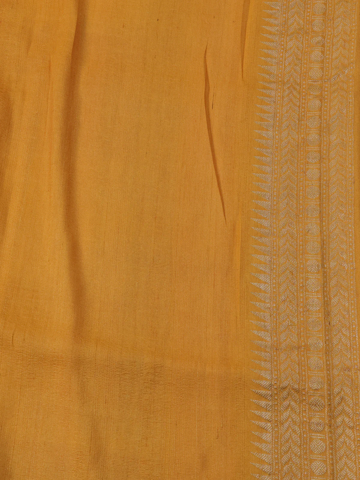 Sandal-Rani Pink Banarasi Khaddi Tussar Saree - Image 4