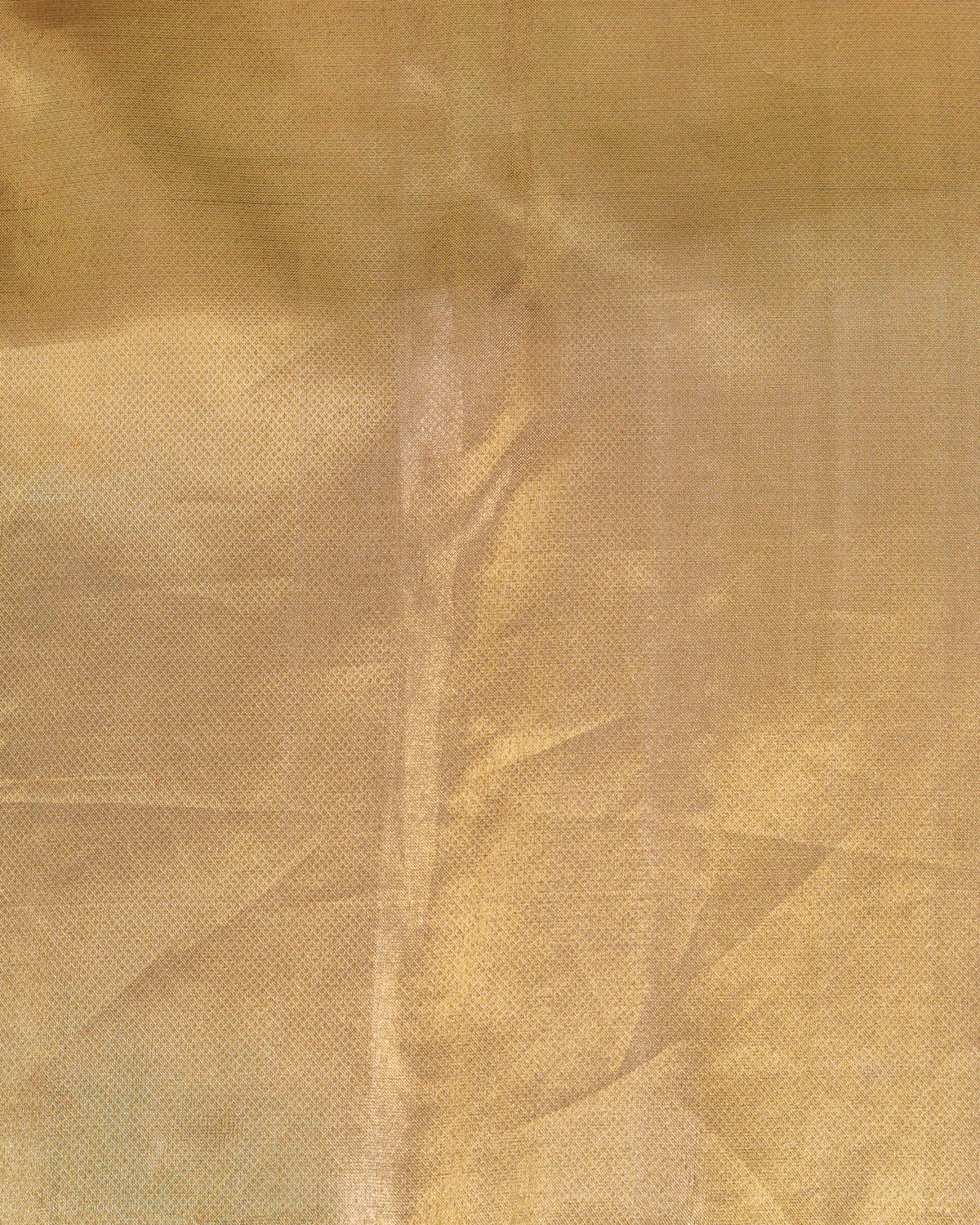 Golden Tissue Kanchipuram Silk Saree With Exclusive Electronic Jacquard Weaves - Image 7